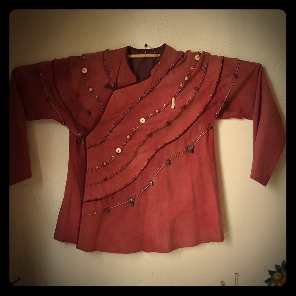 Vintage Designer Suede Jacket, by Christie.